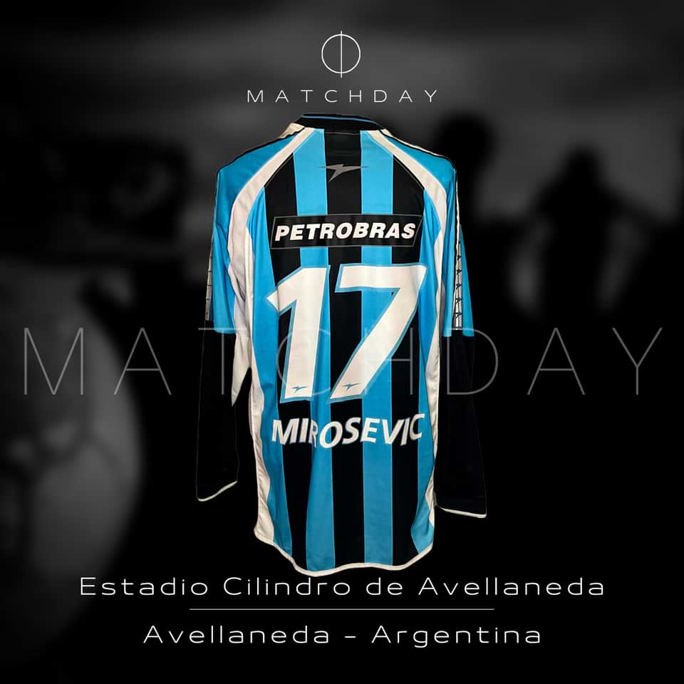 Milovan Mirosevic match worn jersey – Racing Club – Torneo Clausura 2003 - Image 5