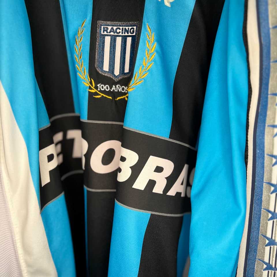 Milovan Mirosevic match worn jersey – Racing Club – Torneo Clausura 2003 - Image 6