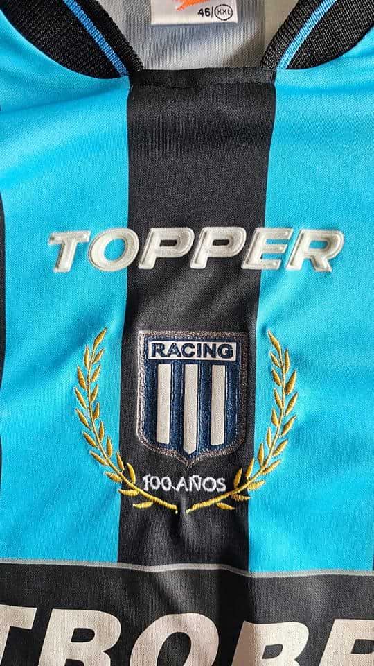 Milovan Mirosevic match worn jersey – Racing Club – Torneo Clausura 2003 - Image 8