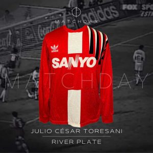 Julio Toresani match worn jersey - River Plate - Torneo clausura 1994