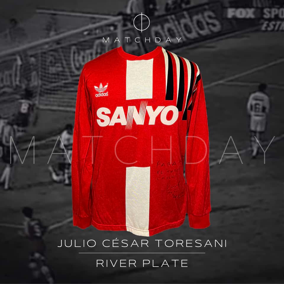 Julio Toresani match worn jersey – River Plate – Torneo clausura 1994