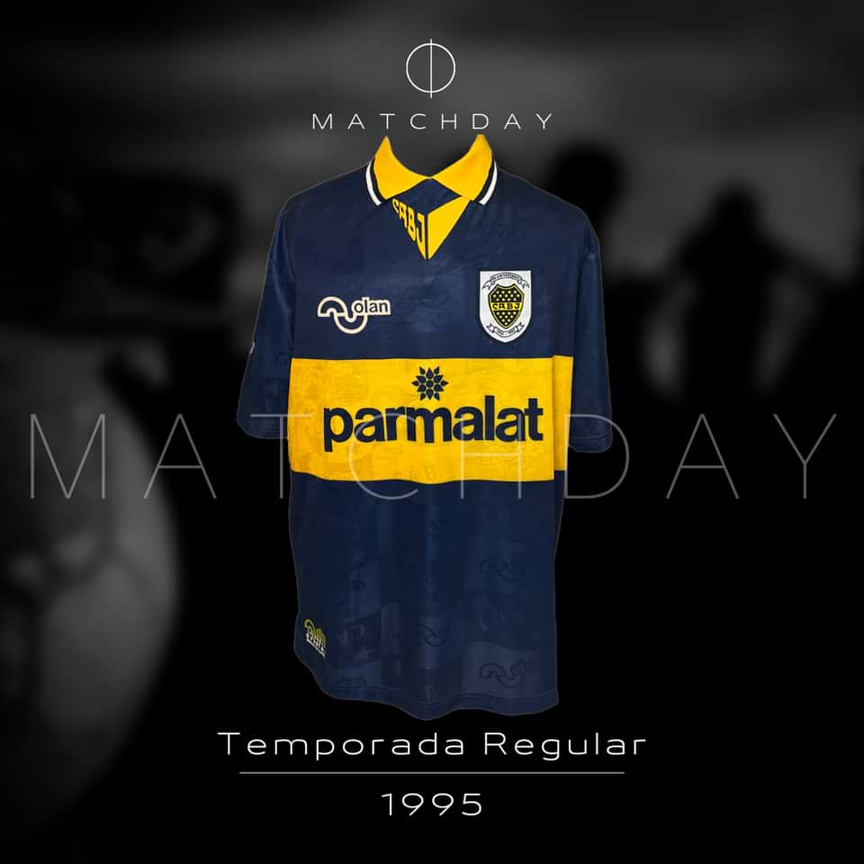 Claudio Caniggia match worn jersey – Boca Jrs. – Torneo Apertura 1995 - Imagen 4