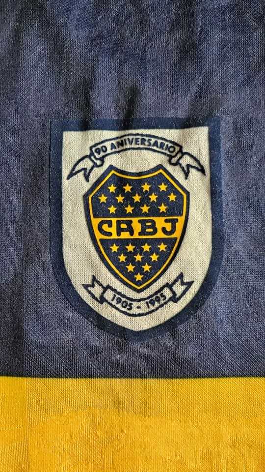 Claudio Caniggia match worn jersey – Boca Jrs. – Torneo Apertura 1995 - Imagen 8