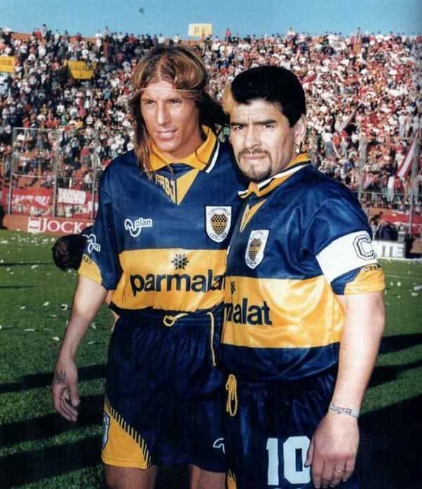 Claudio Caniggia match worn jersey – Boca Jrs. – Torneo Apertura 1995 - Imagen 17