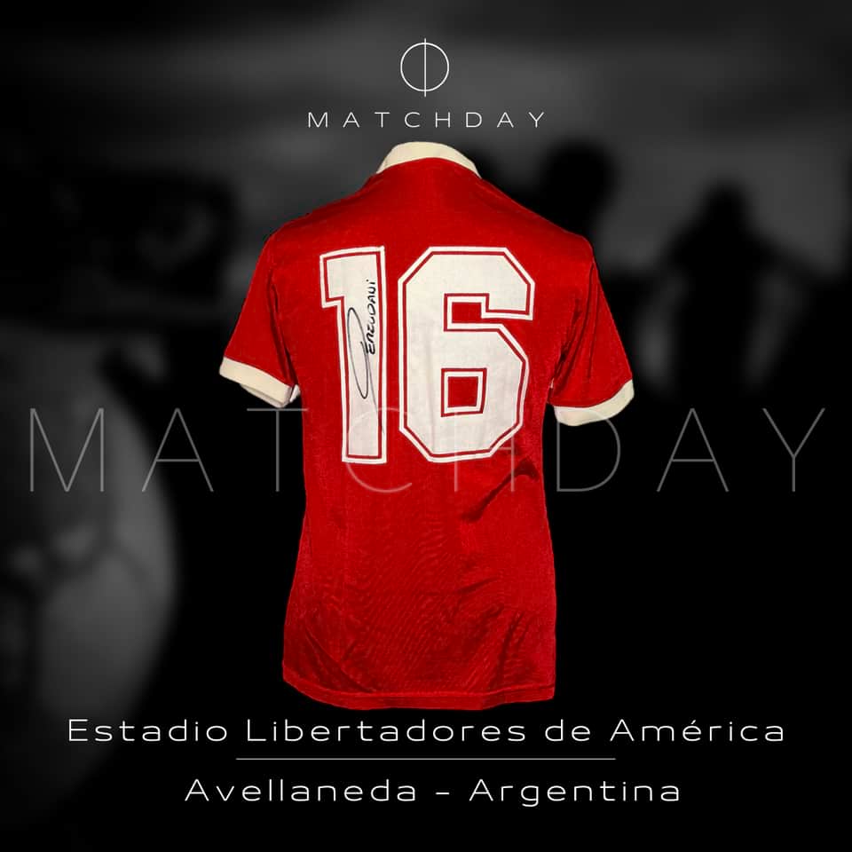 Jose Percudani match worn jersey – Independiente – Campeonato primera division 1986 - Image 5