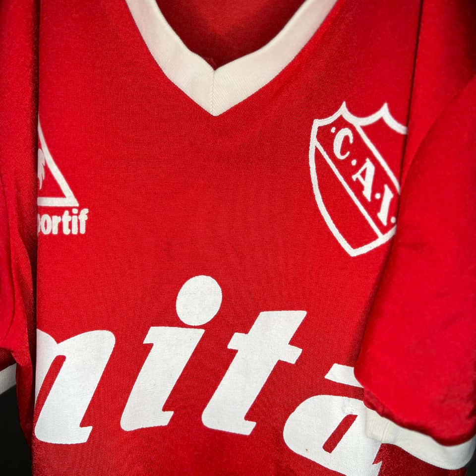 Jose Percudani match worn jersey – Independiente – Campeonato primera division 1986 - Image 6