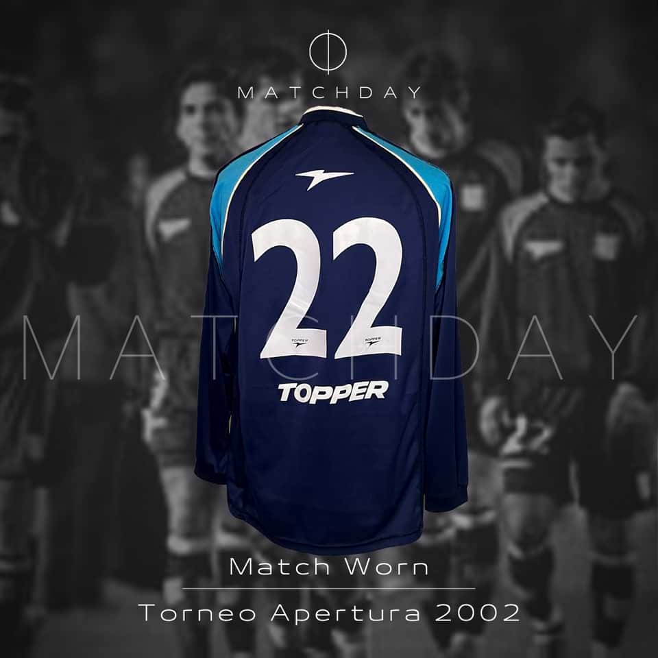 Maximiliano “Chanchi” Estevez match worn jersey – Racing Club – Torneo Apertura 2002 - Image 3
