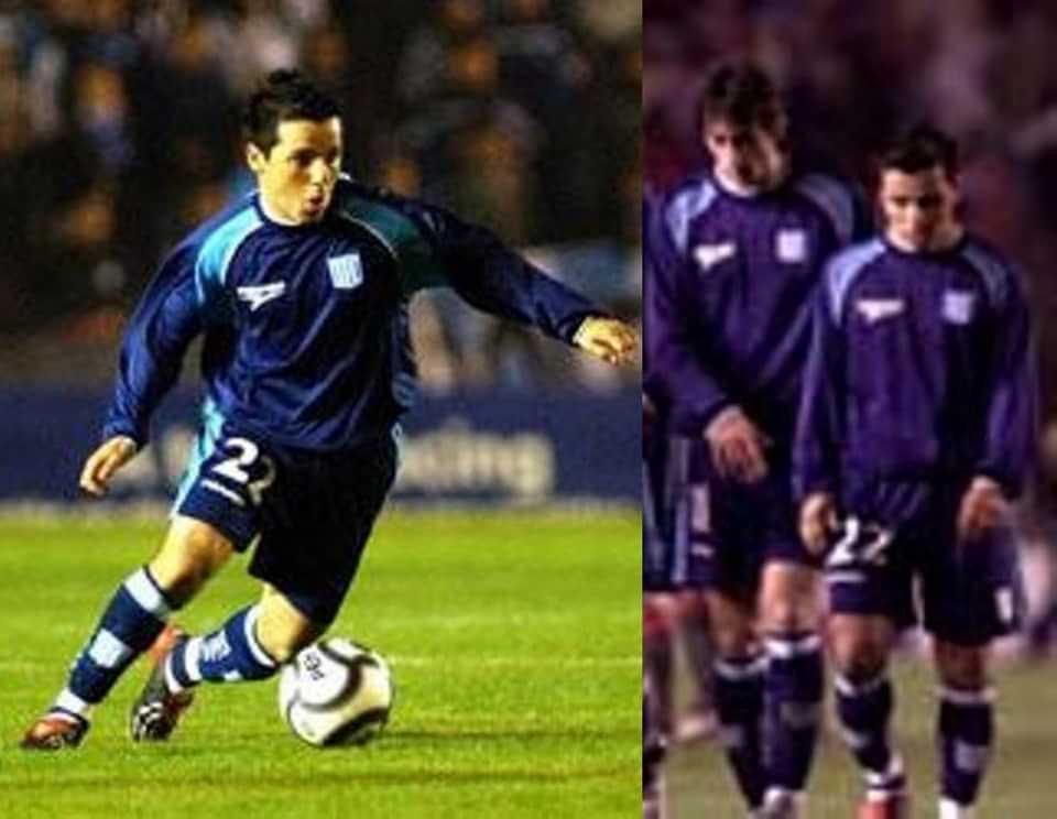 Maximiliano “Chanchi” Estevez match worn jersey – Racing Club – Torneo Apertura 2002 - Image 18