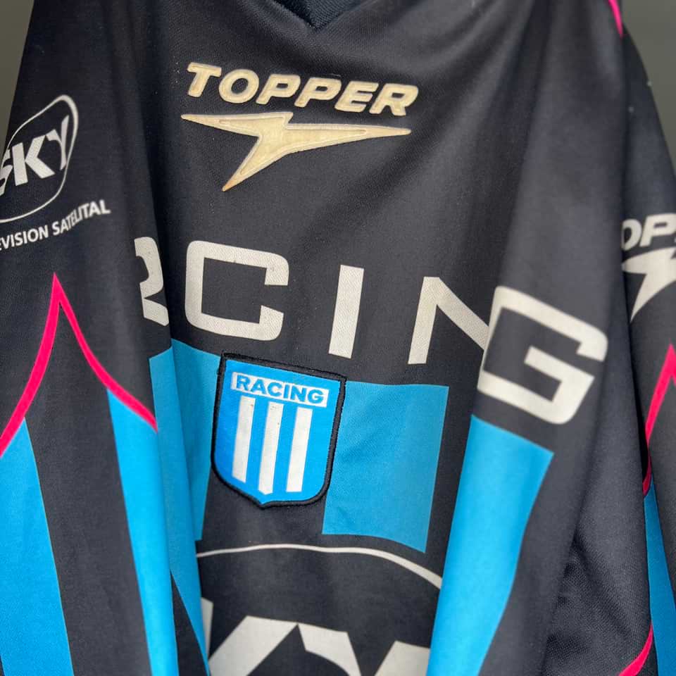 José “Pepe” Chatruc match worn jersey – Racing Club – Torneo Apertura 2001 - Image 6