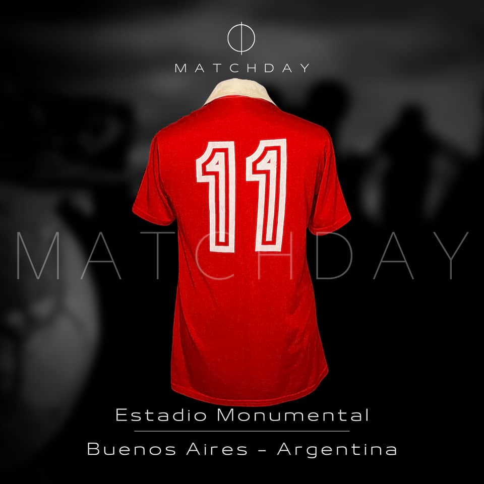 Jorge Villazan match issue jersey – Campeonato nacional 1985 - Image 5