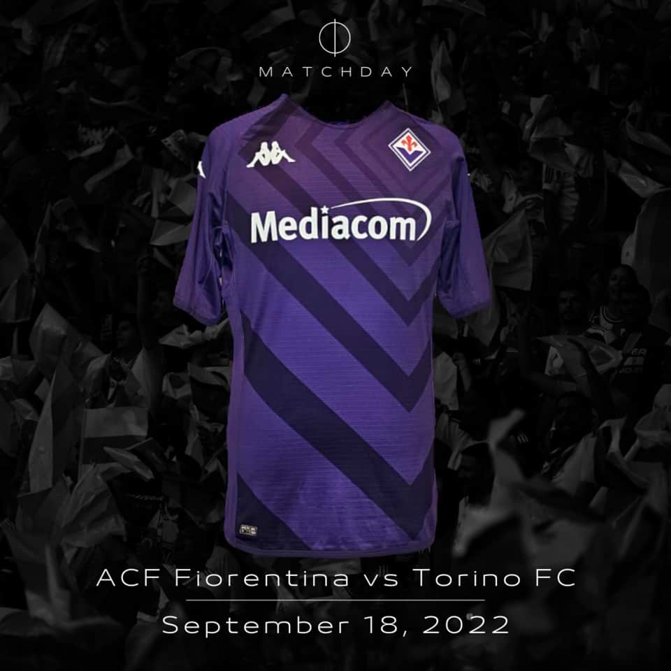 Nico Gonzalez – Fiorentina – Match worn unwashed signed – Serie A 2022 - Image 4