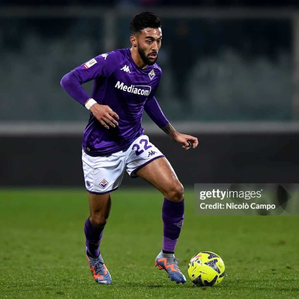 Nico Gonzalez – Fiorentina – Match worn unwashed signed – Serie A 2022 - Image 15