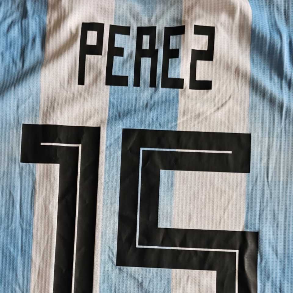 Enzo Perez – Argentina – Match worn – FIFA World Cup Russia 2018 - Image 14
