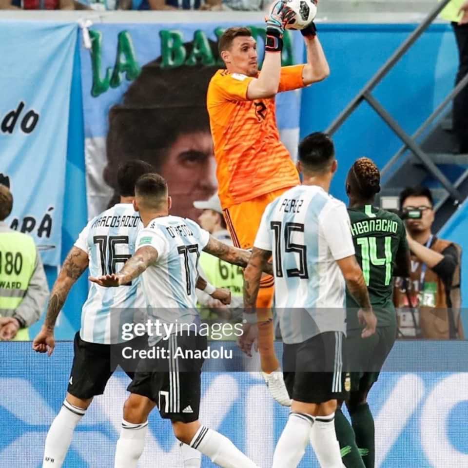 Enzo Perez – Argentina – Match worn – FIFA World Cup Russia 2018 - Image 16