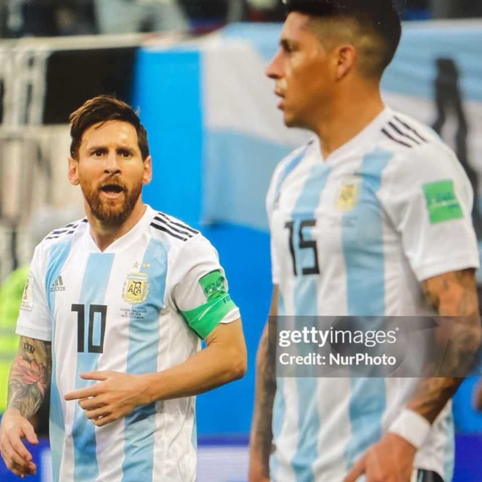 Enzo Perez – Argentina – Match worn – FIFA World Cup Russia 2018 - Image 18