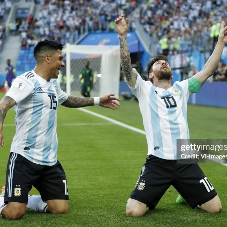 Enzo Perez – Argentina – Match worn – FIFA World Cup Russia 2018 - Image 19