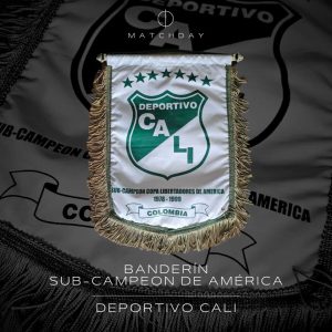 Banderín Sub-Campeon de America - Deportivo Cali