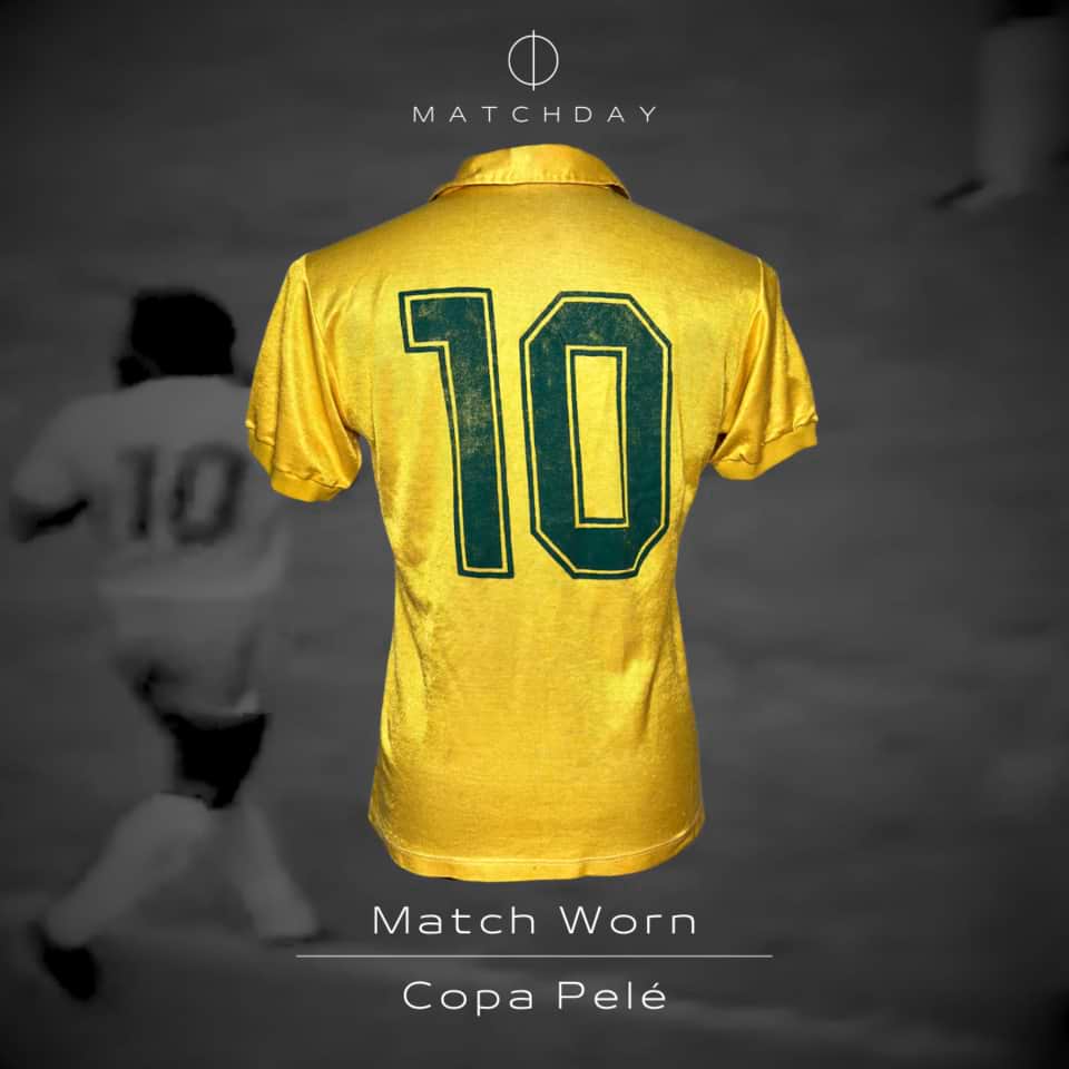 Pelé – Brasil – Match worn – Pele Cup – Brasil vs Italia - Image 3