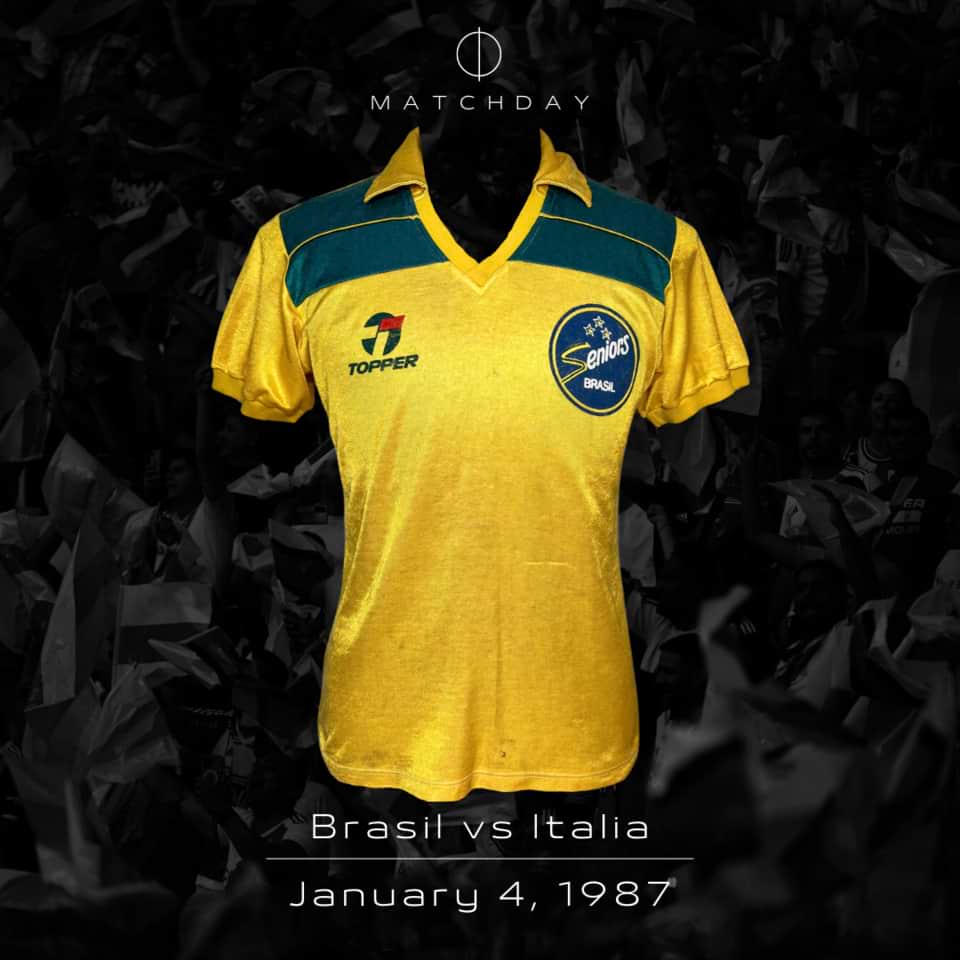 Pelé – Brasil – Match worn – Pele Cup – Brasil vs Italia - Image 4