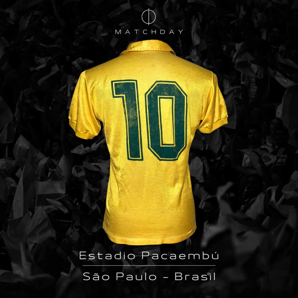 Pelé – Brasil – Match worn – Pele Cup – Brasil vs Italia - Image 5