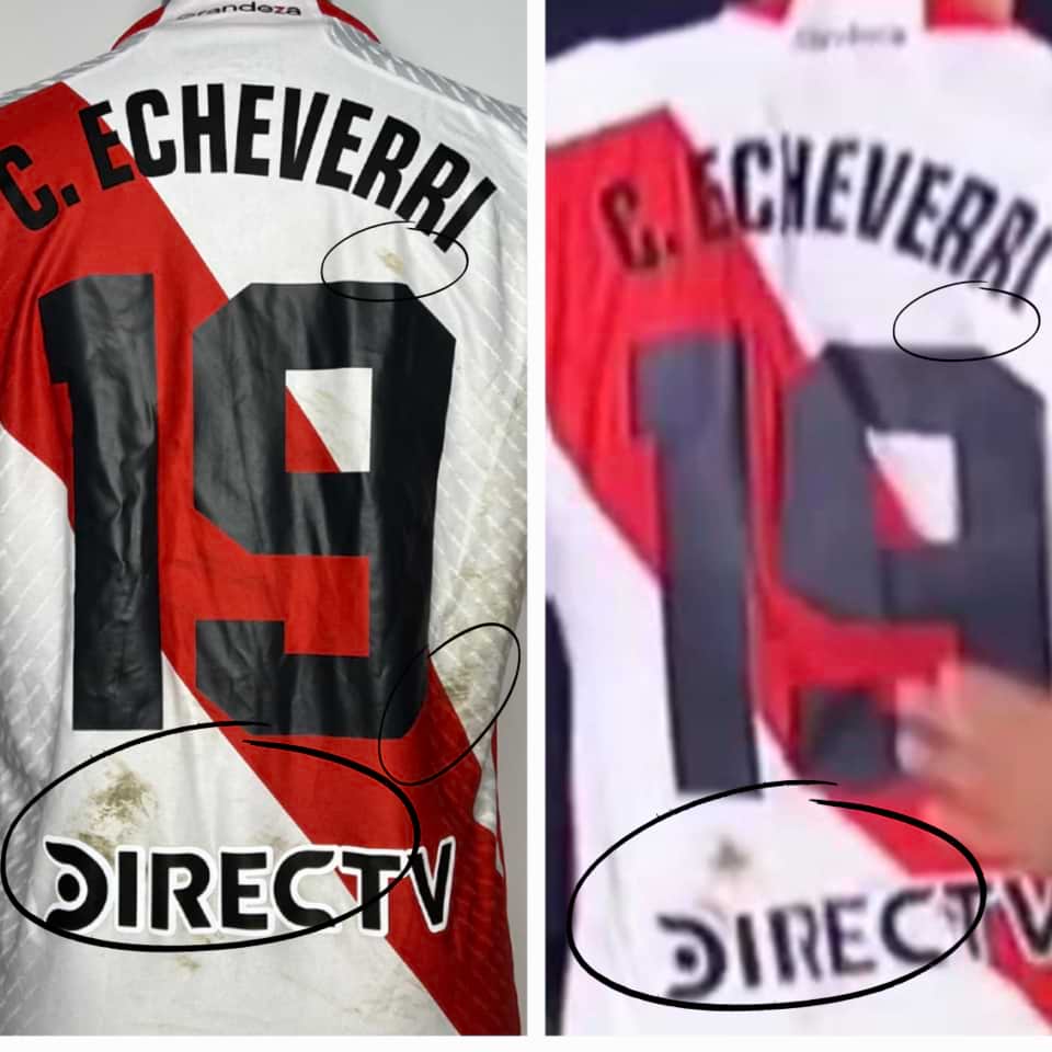 Claudio Echeverri – River Plate – Match worn – Copa Libertadores 2024 - Image 18