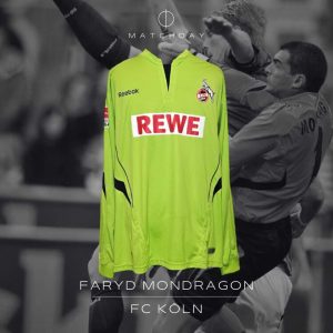 Faryd Mondragon - 1. FC KÖLN - Match worn - Bundesliga 2010