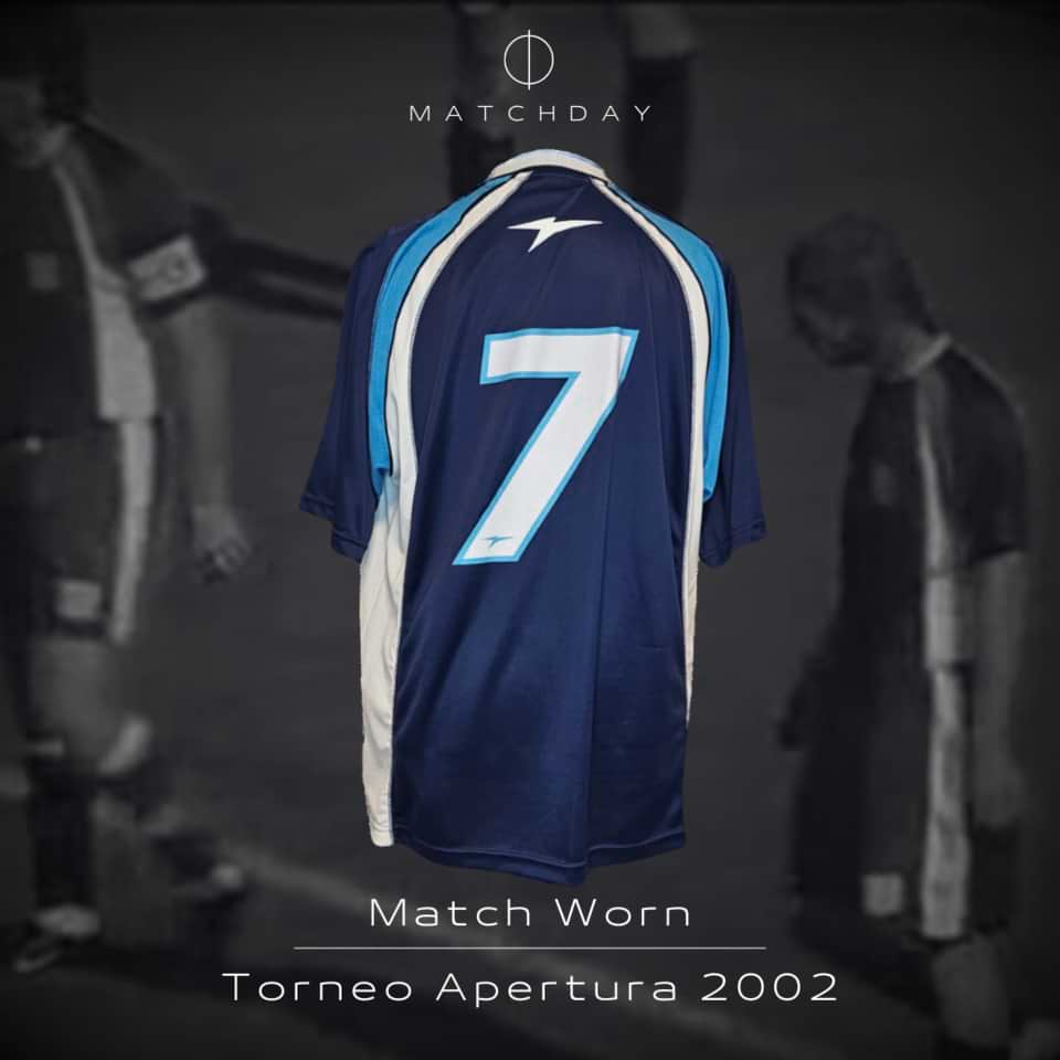 Adrian Bastia – Racing Club – Match shirt – Apertura 2002 - Image 3