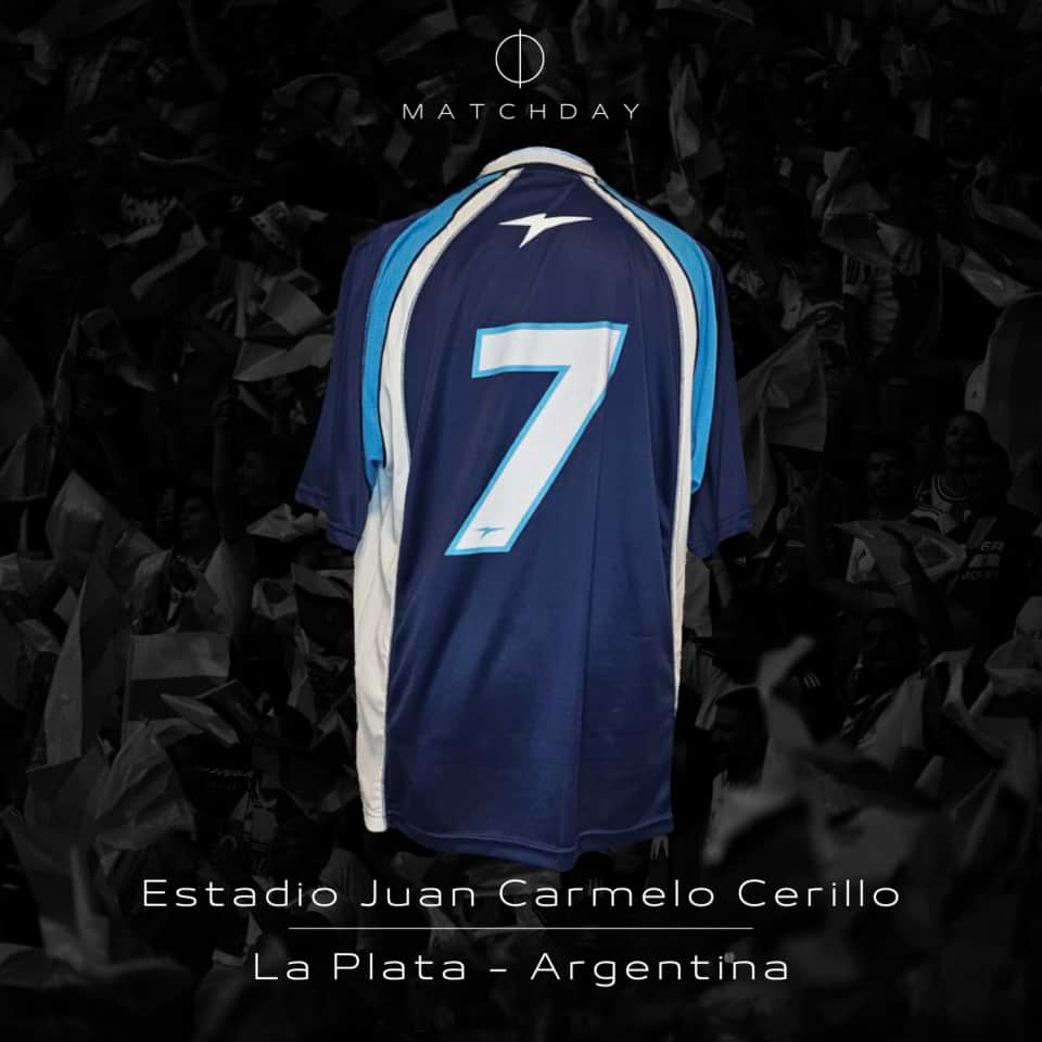 Adrian Bastia – Racing Club – Match shirt – Apertura 2002 - Image 5