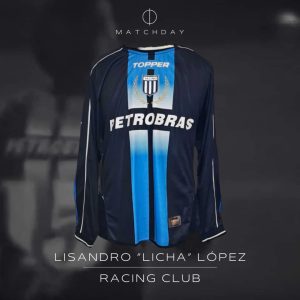Lisando Lopez - Racing Club - Match worn - Clausura 2005