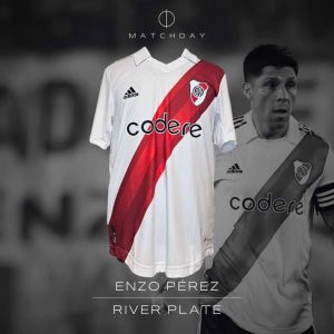 Enzo Perez - River Plate - Match worn - LPF 2023