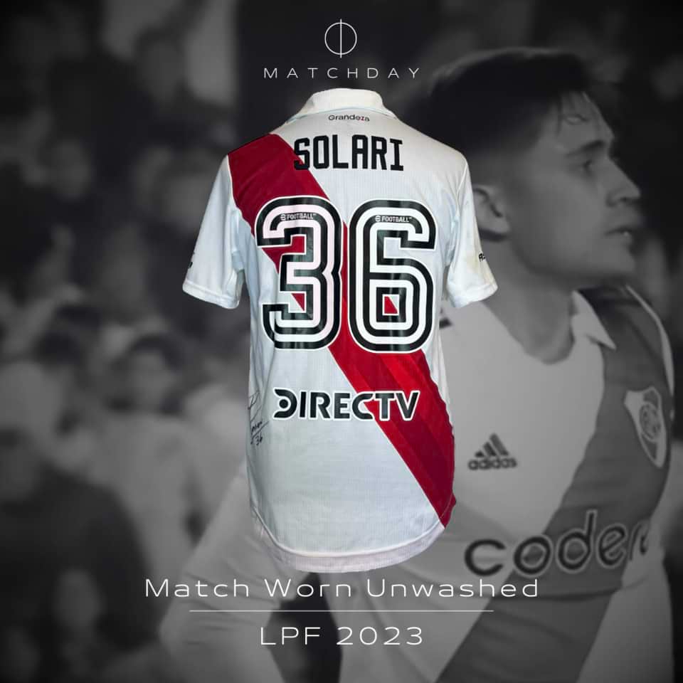 Pablo Solari – River Plate – Match worn – LPF 2023 - Image 3