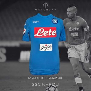 Mare Hamsik - Napoli - Match worn - Copa Italia 2016