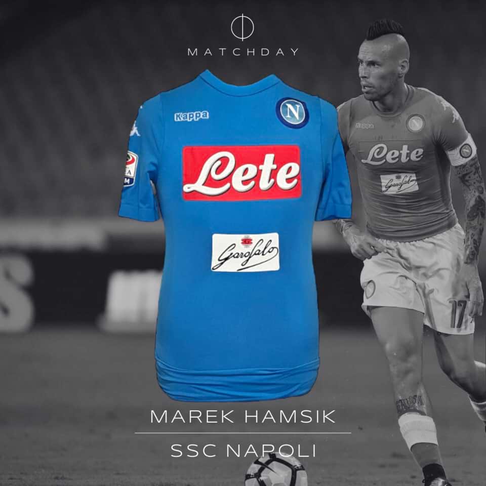 Mare Hamsik – Napoli – Match worn – Copa Italia 2016
