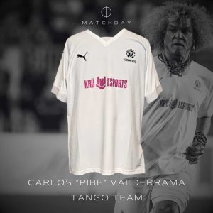 Carlos Valderrama - Tango - Match worn - Conmebol Leyends 2023