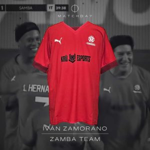 Ivan Zamorano - Zamba - Match worn - Conmebol Leyends 2023