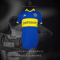 Valentin Barco – Boca Juniors – Match worn – Copa Libertadores 2023 - Imagen 2