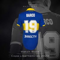 Valentin Barco – Boca Juniors – Match worn – Copa Libertadores 2023 - Imagen 3