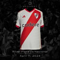 Claudio Echeverri – River Plate – Match worn – Copa Libertadores 2024 - Imagen 4