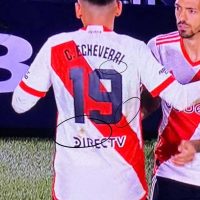 Claudio Echeverri – River Plate – Match worn – Copa Libertadores 2024 - Imagen 19