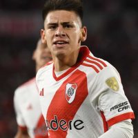 Claudio Echeverri – River Plate – Match worn – Copa Libertadores 2024 - Imagen 21