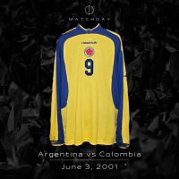 Juan Pablo Angel – Colombia – Match worn – 2002 WC Qualifiers - Imagen 4