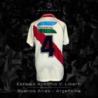 Fabian Basualdo – River Plate – Match worn – Clausura 1992 - Imagen 5