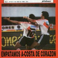 Fabian Basualdo – River Plate – Match worn – Clausura 1992 - Imagen 15