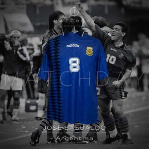 José Basualdo - Argentina National Team - Match worn in bench - World Cup USA 1994