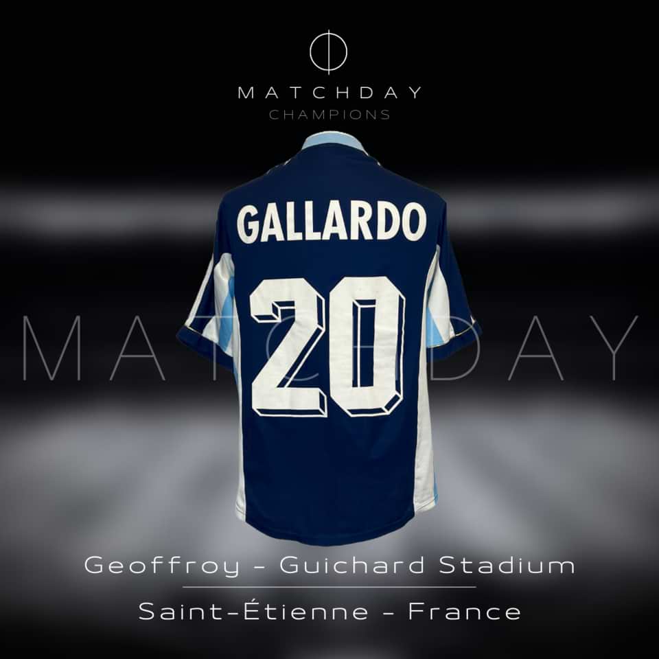 Marcelo Gallardo – Argentina National Team – Match worn – World Cup France 1998 - Image 5