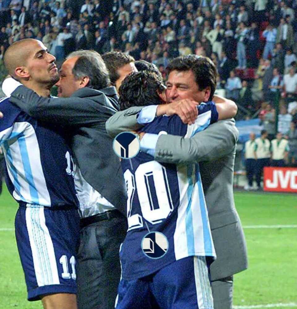 Marcelo Gallardo – Argentina National Team – Match worn – World Cup France 1998 - Image 13