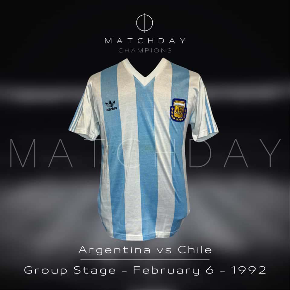 Fabián Garfagnoli – Argentina National Team – Match Worn in bench – 1992 - Image 4
