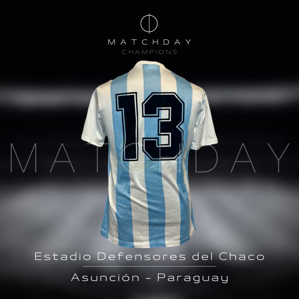 Fabián Garfagnoli – Argentina National Team – Match Worn in bench – 1992 - Image 5