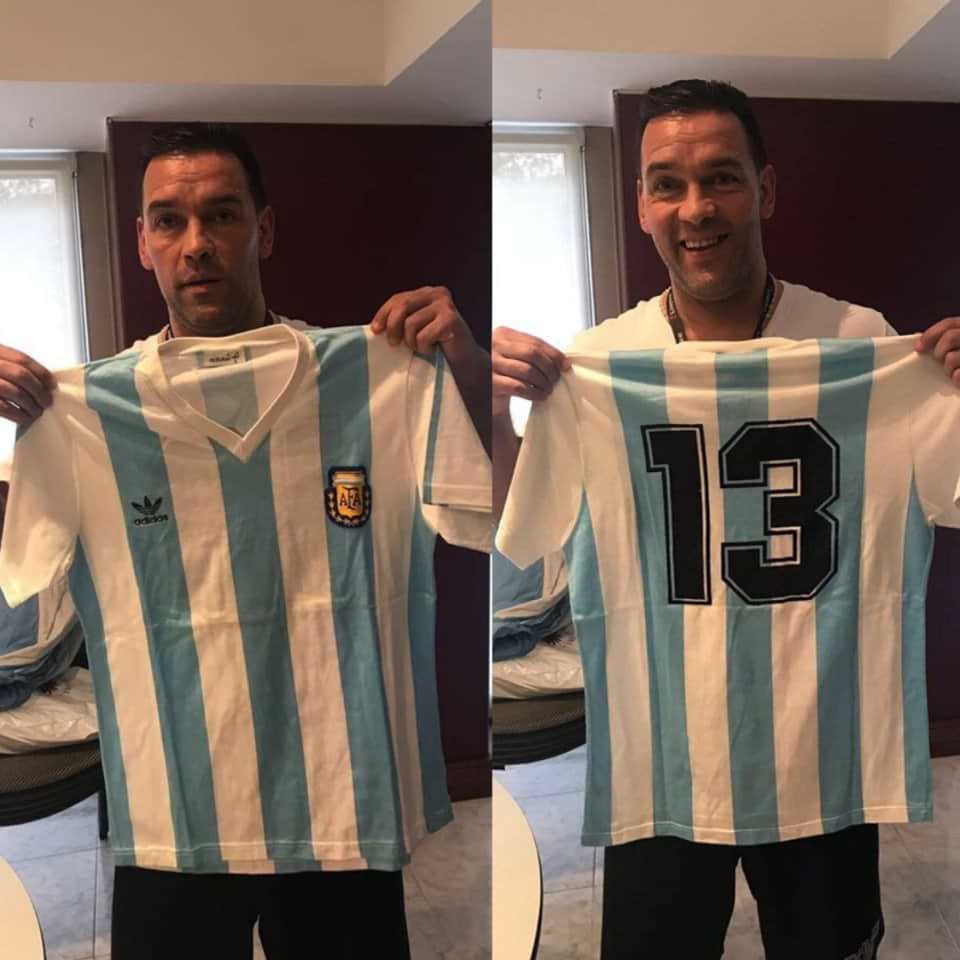 Fabián Garfagnoli – Argentina National Team – Match Worn in bench – 1992 - Image 11