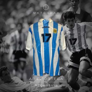 Ariel Ortega - Argentina National Team - Match worn - World Cup USA 1994